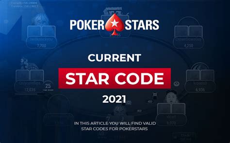 ≡ TODOS os códigos de bônus atuais da PokerStars.